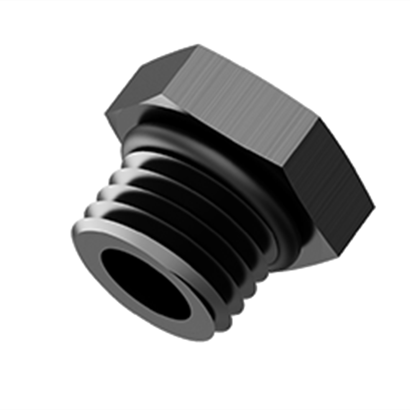 Block Off Cap Mannelijke Adapter Fitting Plug Aluminium Legering