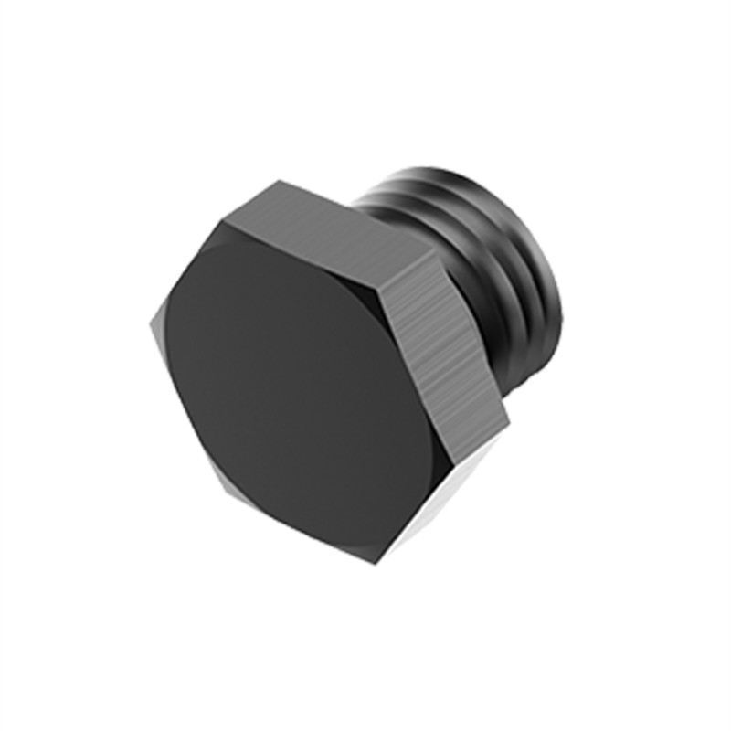 Block Off Cap Mannelijke Adapter Fitting Plug Aluminium Legering