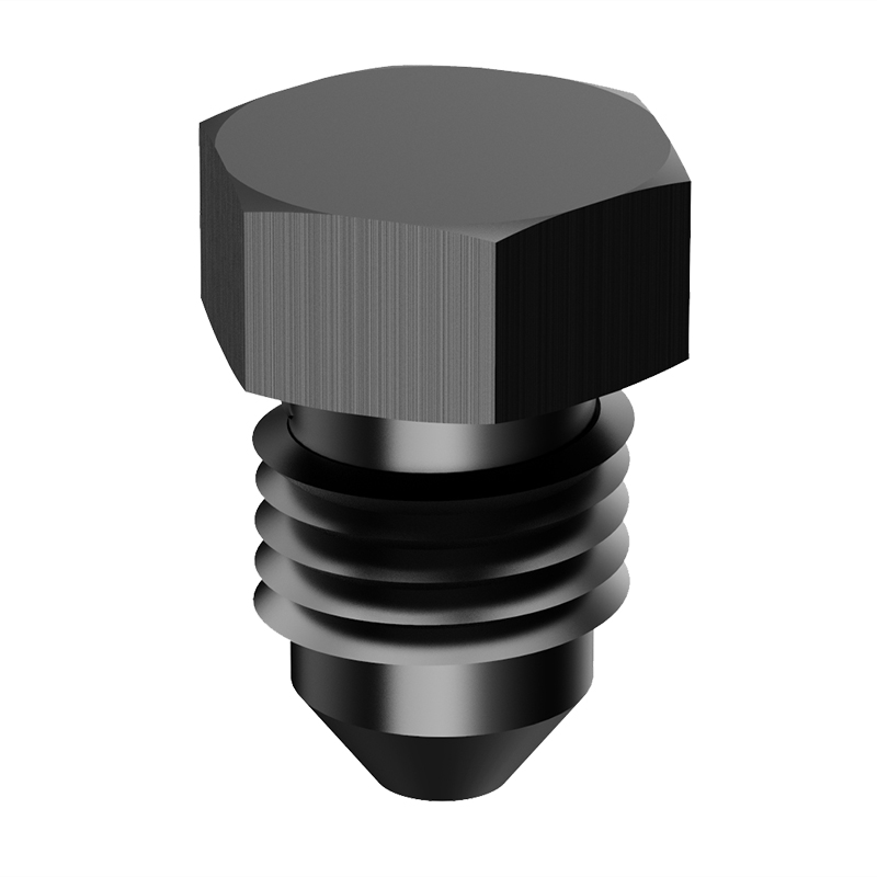 Blok Off Cap Mannelijke Pijp Adapter Fitting Plug Aluminium Legering