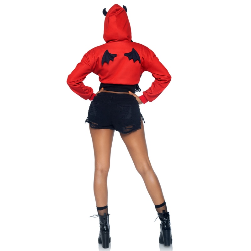 GEKROPPED DEVIL HOODIE