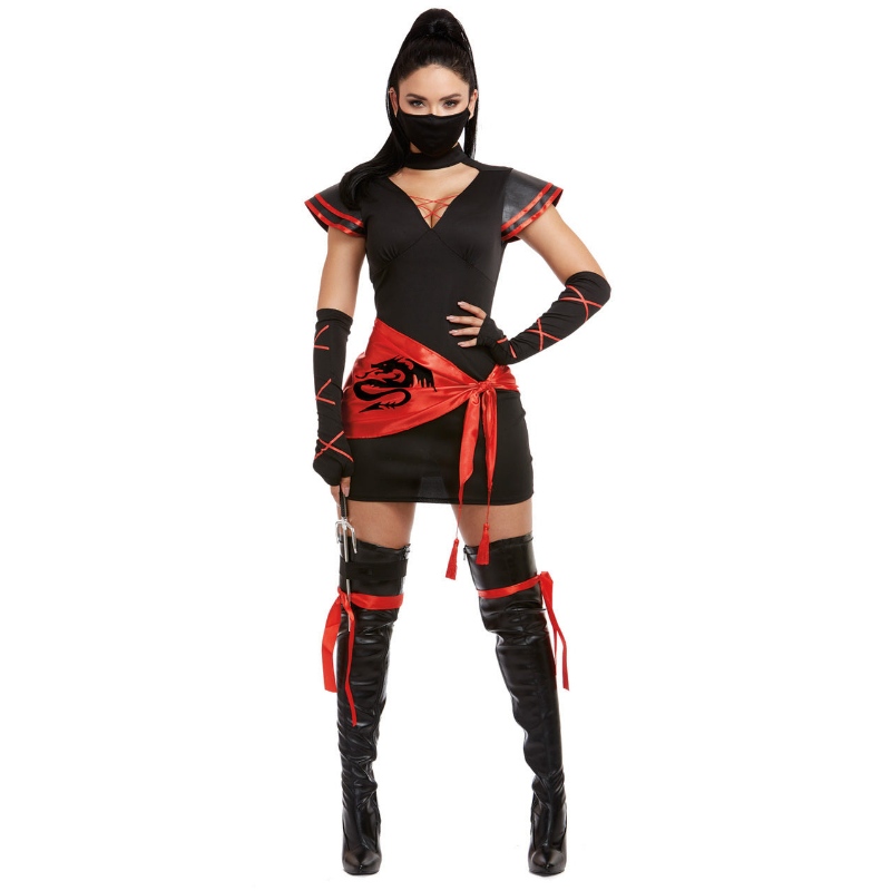 NINJA COSTUME VOOR VROUWEN