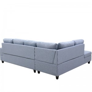 Stoffen Sectionele Sofa Woonkamer Sofa Set met opslag