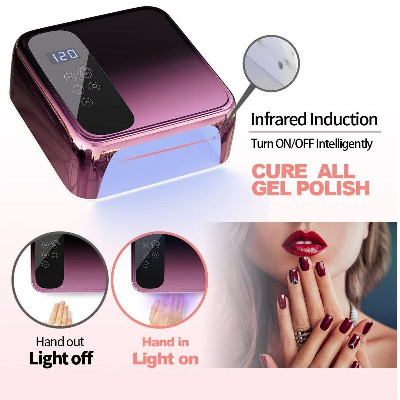 M&R 602Pro draadloze led nagellamp