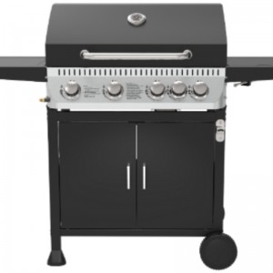2022 Nieuwe Moderne Hoge kwaliteit Outdoor Tuin Grill Brander Gas Grills Met Trolley Rookloze Barbecue Grill