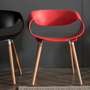 Moderne plastic stoel Hoogwaardige café stoel High Chair Restaurant