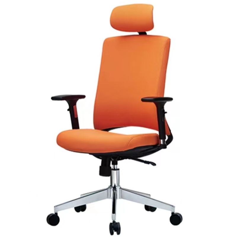 2022Hot koop stijlvolle uitvoerende ergonomische kantoor lederen stoel hoge rug leunende lederen bureaustoel
