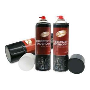 Snel drogende auto ondervocht verf rubberen ondercoating aerosol spray
