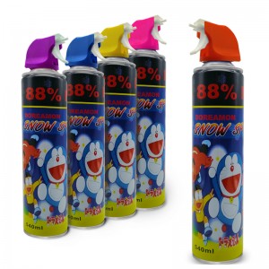 Doraemon sneeuwspray -feestschuim sneeuwspray vliegende sneeuwspray
