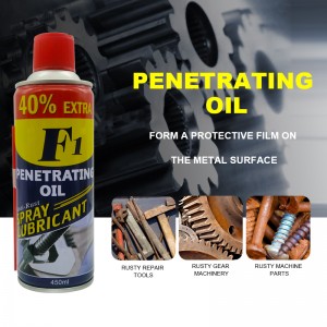 Spray smeermiddel doordringende olie