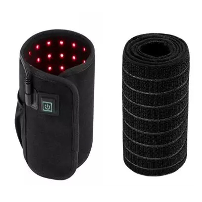 OABES ROOD LICHT THERAPIEKAD VOOR VOLLEDIGE LICHAAM PIJN RELIEF, LED 660 NM ＆ 850 Nm draagbare wrap diepe therapieriem met timerpunctie