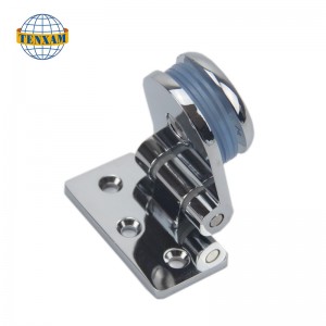 Ronde kraal scharnier tegen de muur