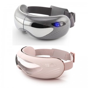 Nieuw ontwerp 4D Visual Electric Verwarmde luchtdruk Oogmassager, Portable Mini Intelligente luchtdruk Oog Vermoeidheid Migraine Migraine Smart Eye Mask -bril Vibratie Hot Compress voor oogontsparing, verbeter oogcirculatie, verminderen ...