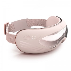 Nieuw ontwerp 4D Visual Electric Verwarmde luchtdruk Oogmassager, Portable Mini Intelligente luchtdruk Oog Vermoeidheid Migraine Migraine Smart Eye Mask -bril Vibratie Hot Compress voor oogontsparing, verbeter oogcirculatie, verminderen ...