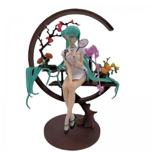 Yun Xiang She Beautiful Girl First Tone Shaohua Cheongsam eerste toon 1/7 zittende hand doen toekomstige hangmodel