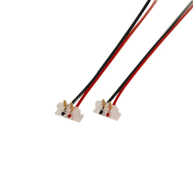 Verwerking en aanpassing 1.27 Spacing kristalkop Pierces Hoornbatterij Elektronische terminal Draad ELCO8005 MICRO MOTOR -KABEL