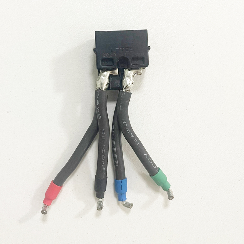 Lotes 4,2 mm toonhoogte 2x4 pin AWAF0046 Power Dip Harness Connector Draad Nieuwe energie elektrische voertuigen Zonnepaneel Kabelaanpassing