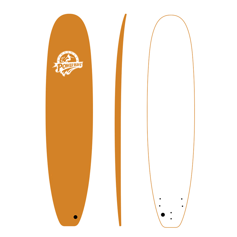 Oranje IXPE Soft Surfboards Hoogwaardige warmte Soft Surfboards