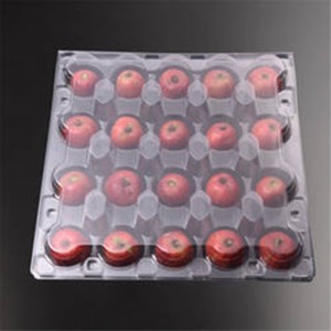 Huisdier transparante plastic clamshell fruit verpakking doos heldere fruitcontainer