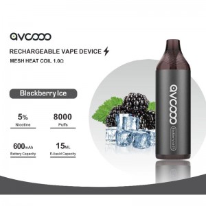 Avcooo oplaadbare vape device 8000 puffs