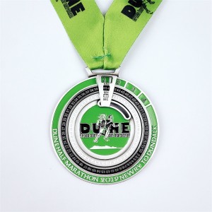 Aangepaste medaille voor 2019 Marathon