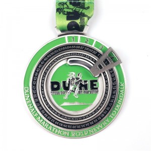 Aangepaste medaille voor 2019 Marathon