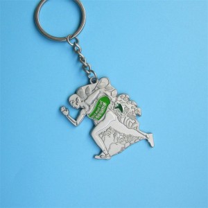 Combinatie Medaill Key Turbo Metal Key Chain Medal