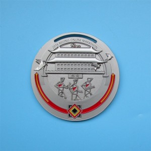 Aangepast logo Antiek ontwerp 3D Metal Kleurrijke medaillemarathon Medailleters 2016