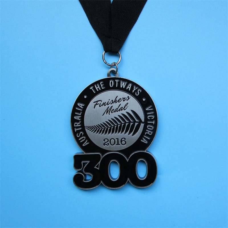 Aangepaste medaillon ketting marathon medaille finishers 2016