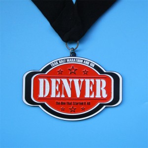 Gratis cool ontwerp medaille aangepaste metalen gouden medaille marathon finisher medailles