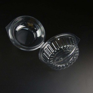 10oz recyclebare plastic wegwerp fruit slakkom