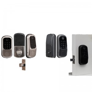 3003 Smart Lock, keyless Entry Door Lock, Deadbolt Door Lock met toetsenbord, Smart Lock met Bluetooth -app, IC -kaart, toegangscode, toetsen, gemakkelijk te installeren voor thuis, appartement, hotel, kantoor