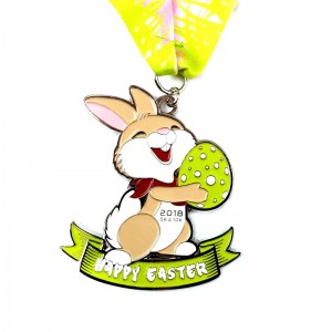 Feestelijke geschenken aangepaste medailles Easter Bunny&Easter Egg Medals