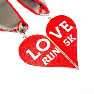 De perfecte cadeau -gids voor Valentine\'s Day Love Holiday Shiny Run Medals
