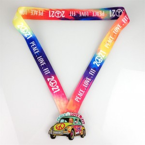 Gag Factory OEM Exclusive Design Cast Metal Medals met Ribbon Metal Sport Custom Medal