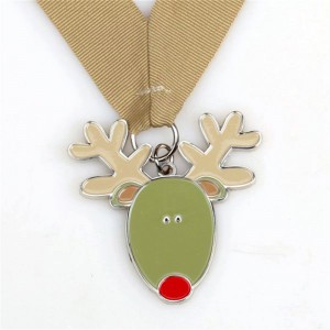 Custom Medal Awards voor kerstgouden zilver en bronzen medailles