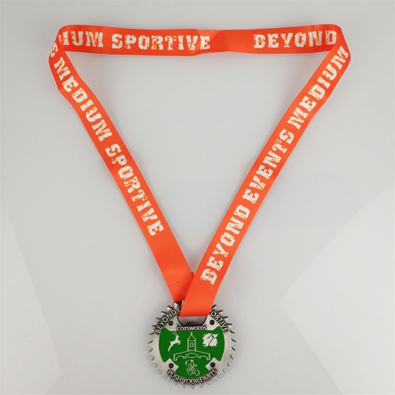Om uw sportlegeringsmedaille te ontwerpen met een lanyard Olympische medaille replica