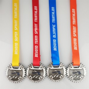 Om uw sportlegeringsmedaille te ontwerpen met een lanyard Olympische medaille replica