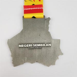 Professionele aangepaste sportmedaille stereoscopische effectmedaille