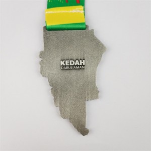 Ontwerp uw eigen logo Blank 3D Metal Award ODM Gold Silver and Bronze Medals