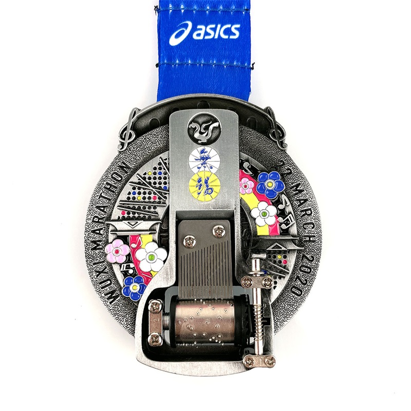 Speciaal ontwerp aangepaste metaal gegraveerde goedkope sport email Medaille die cast medailles