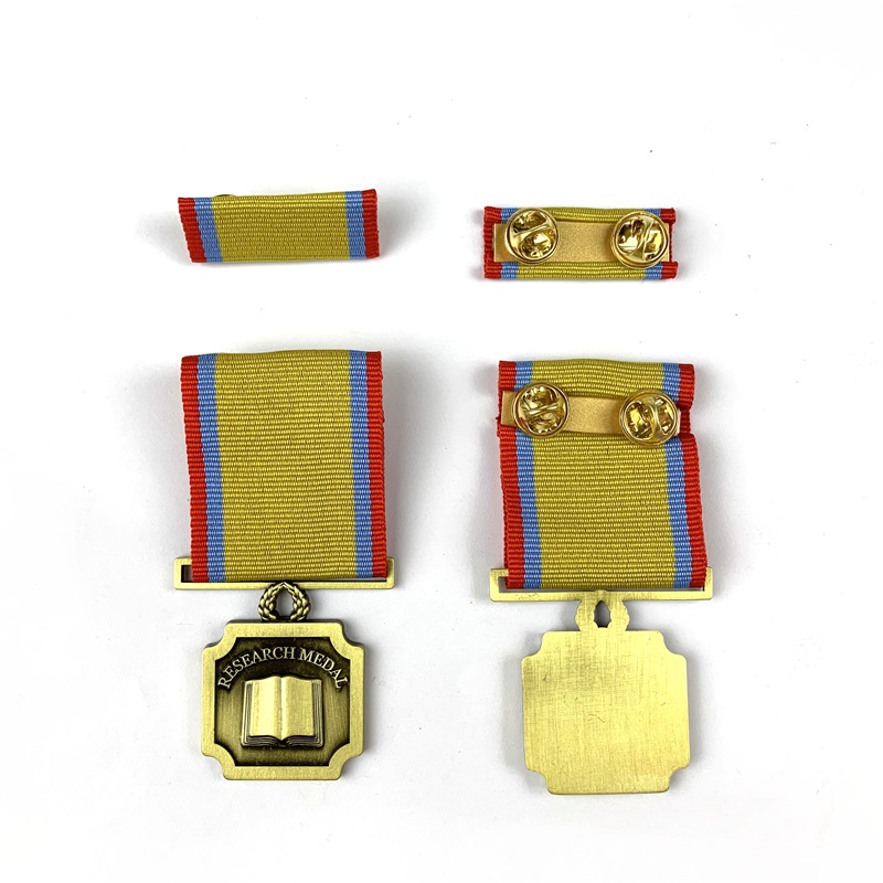 Custom Honor Medaille Militaire metaalmedaille Honor met pin