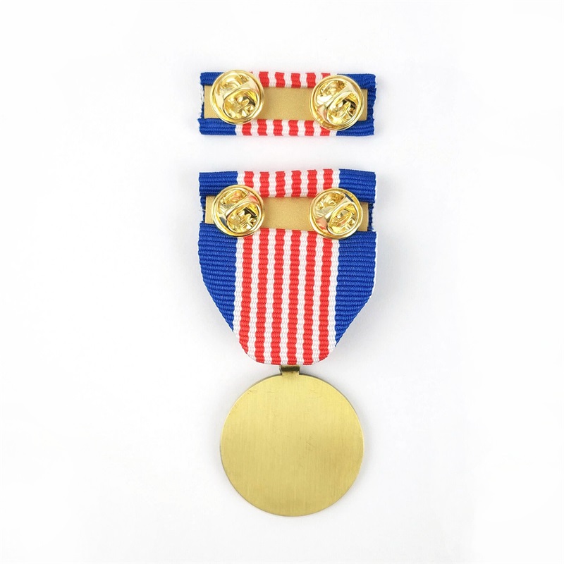 Aangepast glanzend goud vergulde bedrijfslogo -eremedaille