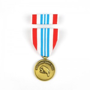 3D zink legering goud zilveren bronzen gegraveerde medaille op maat gemaakte metaal blanco Universal Medal Honor Class Medal