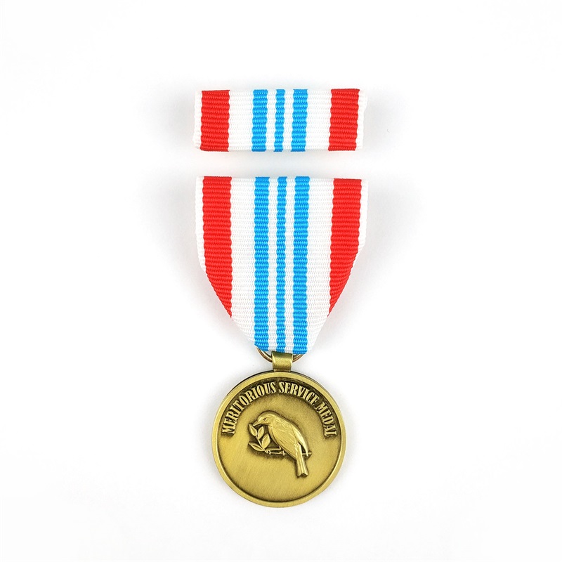 3D zink legering goud zilveren bronzen gegraveerde medaille op maat gemaakte metaal blanco Universal Medal Honor Class Medal