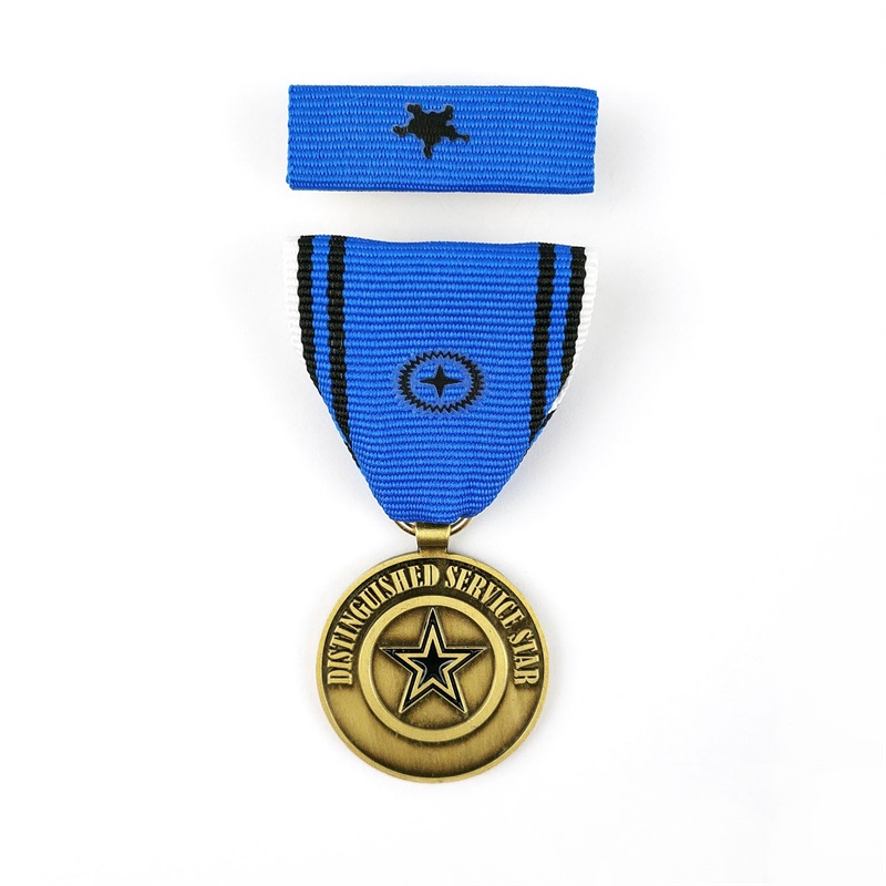 Zinklegering goud vergulde 3D gegraveerde medaille op maat gemaakte metaal blanco Universal Medal Honor Class Medal