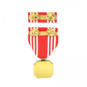 Harde email Pin Medallion Die gegoten metalen badge 3D -activiteitsmedailles en awards Honoremedailles met kort lint