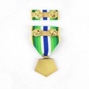 Zinklegering goud vergulde 3D gegraveerde medaille aangepaste revers pins geen minimum