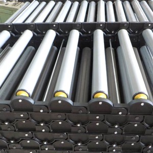 Gegalvaniseerdeniet -aangedreven roller roestvrijstalen rubberen roller transportband IDLER Assembleerlijn Roller Roller Roller Accessoires