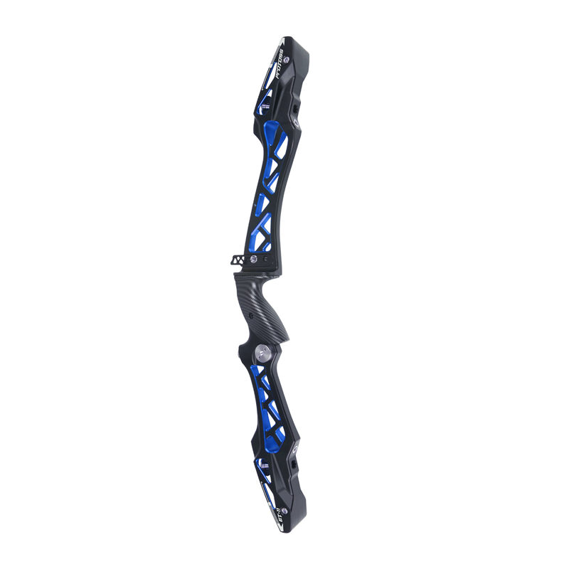 210080-10 25 inches zwarte&BLUE kleur ilf recurve bow riser