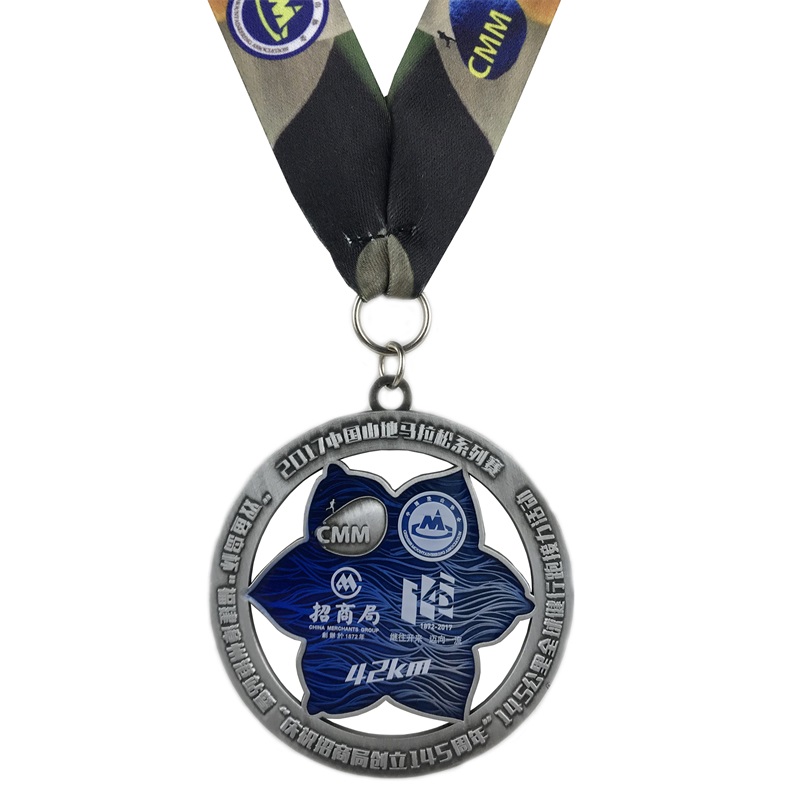 Uitstekende kwaliteit Custom Metallic Running Medal voor Marathon Sport Event Soft Email Medallions